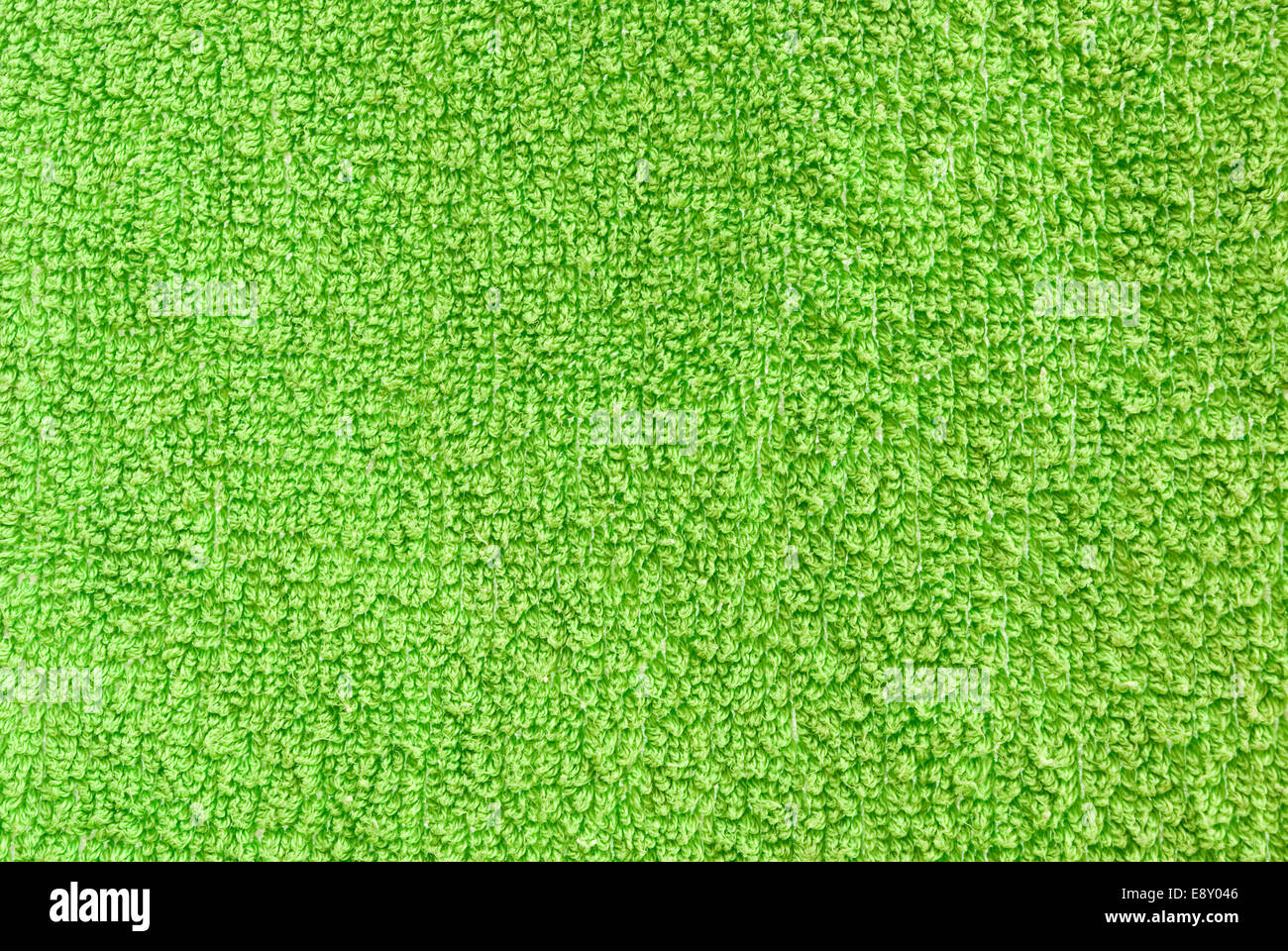 green terry texture Stock Photo
