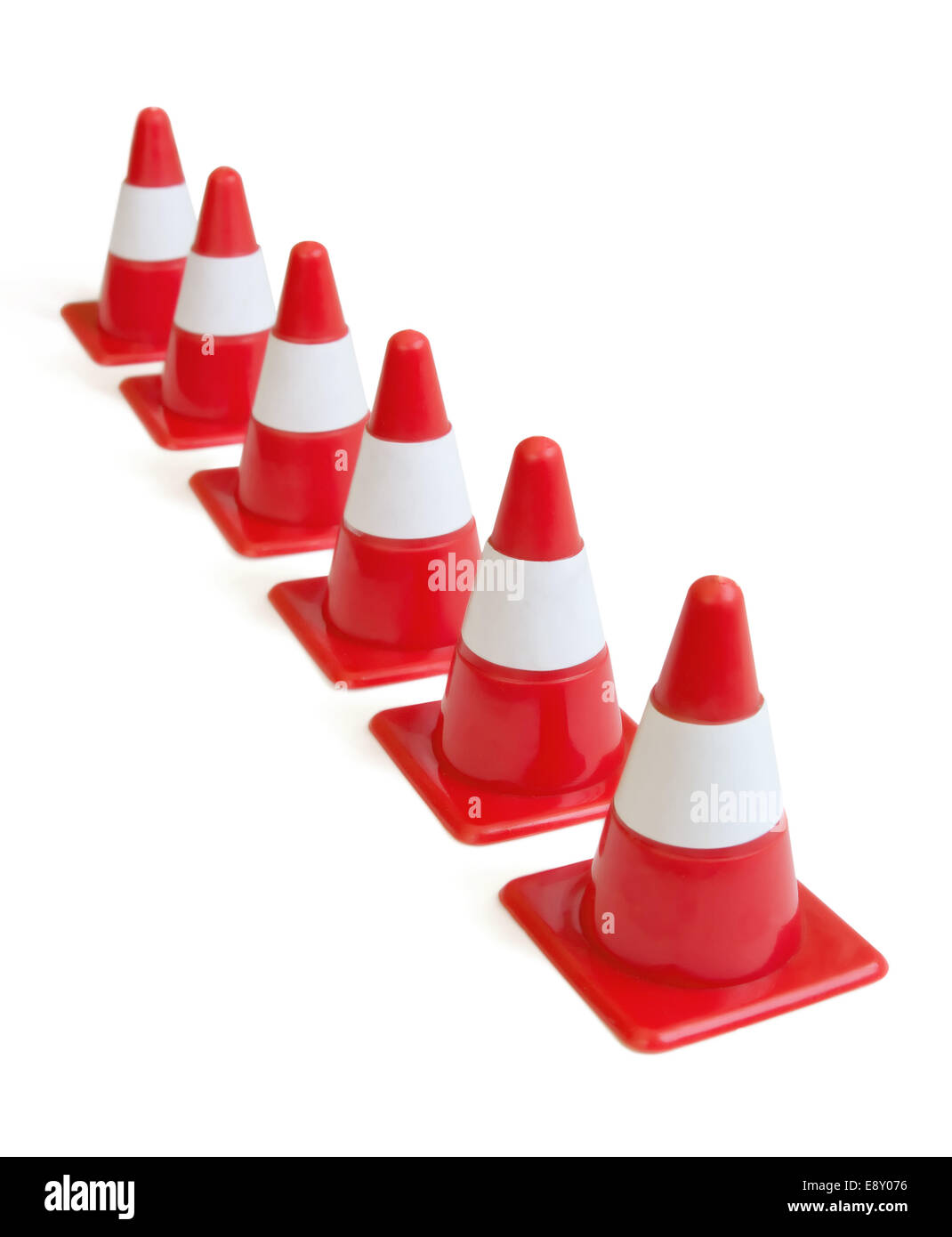 Traffic directional cones Cut Out Stock Images & Pictures Alamy