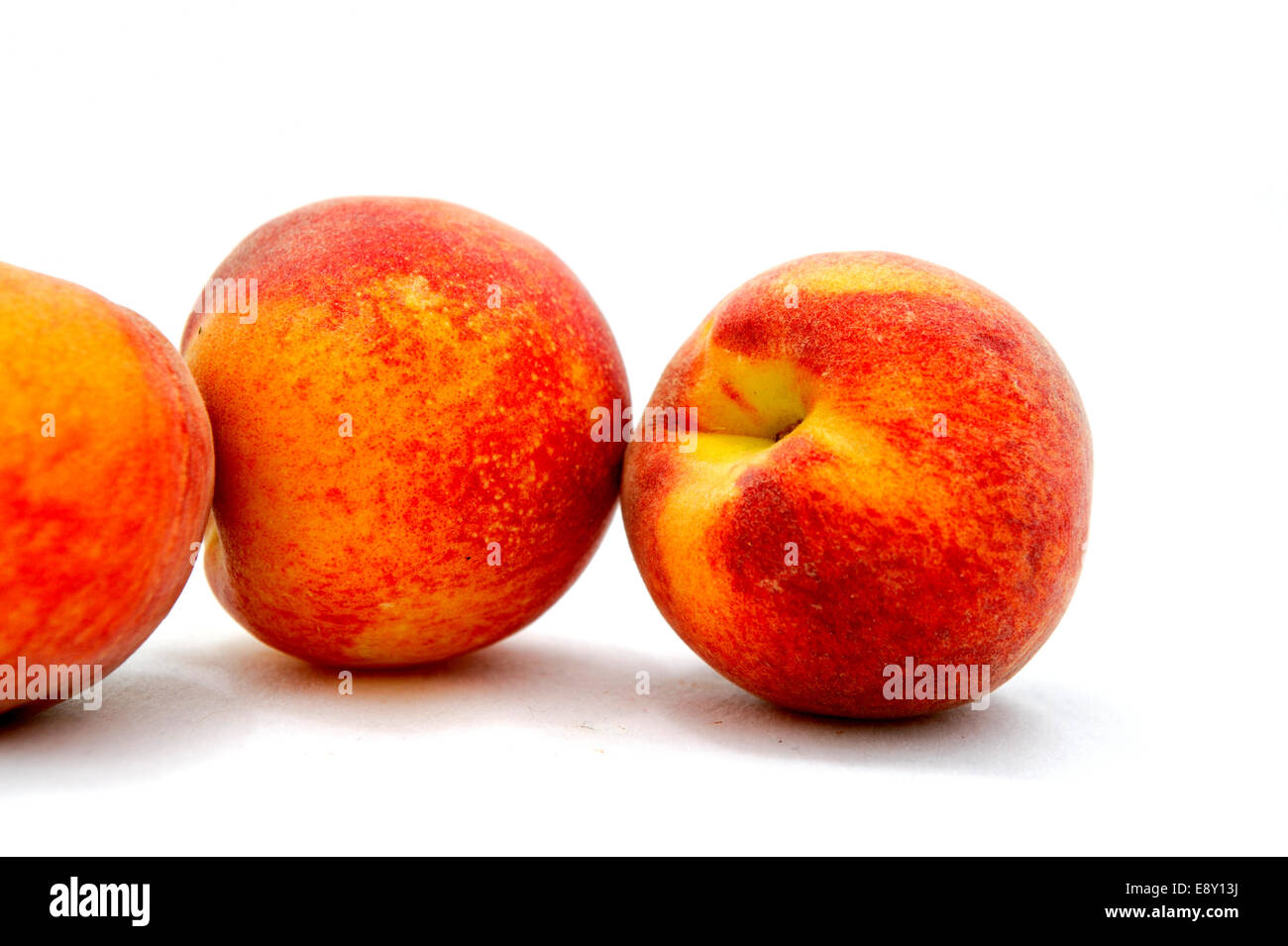 Summer Peaches Stock Photo