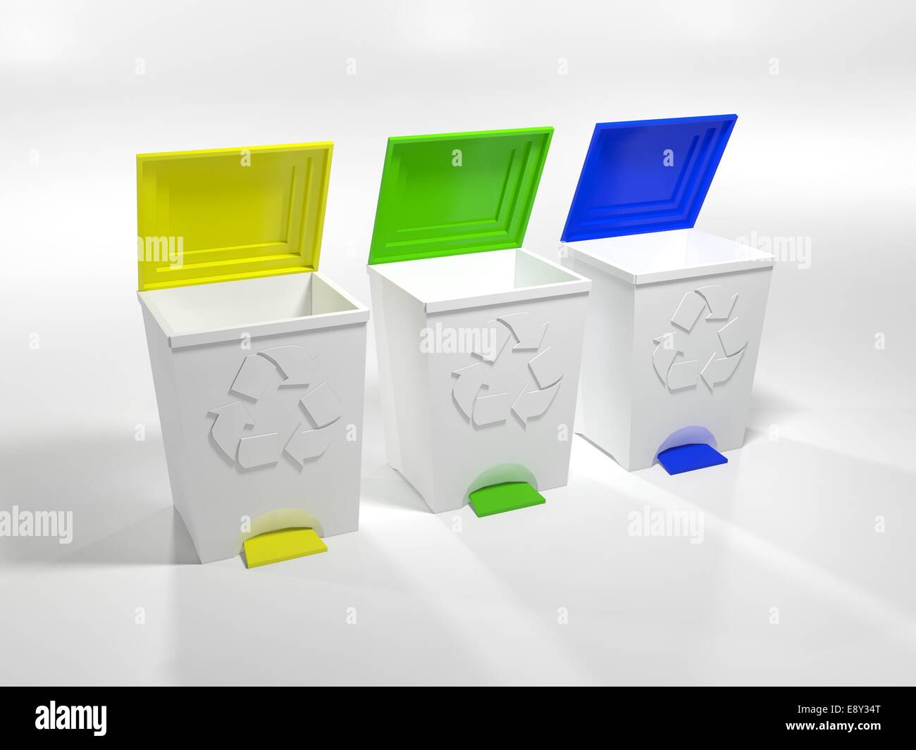 Reduce reuse recycle bins hi-res stock photography and images - Alamy