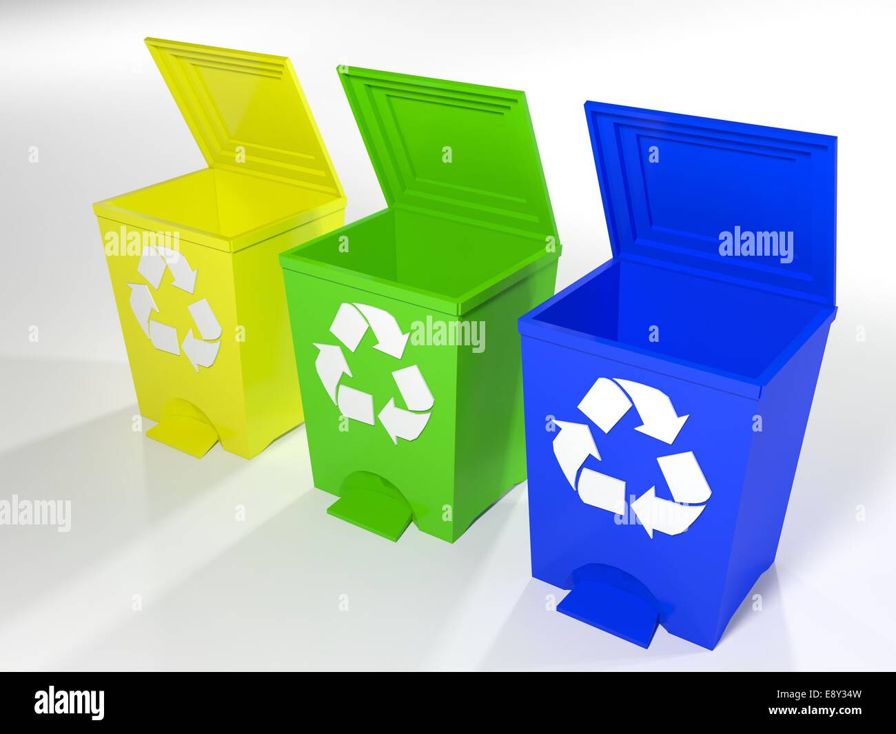 Reduce reuse recycle bins hi-res stock photography and images - Alamy