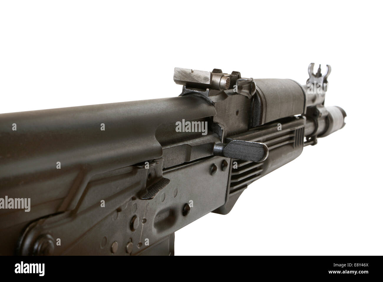 Kalashnikov AK105 machine gun Stock Photo Alamy