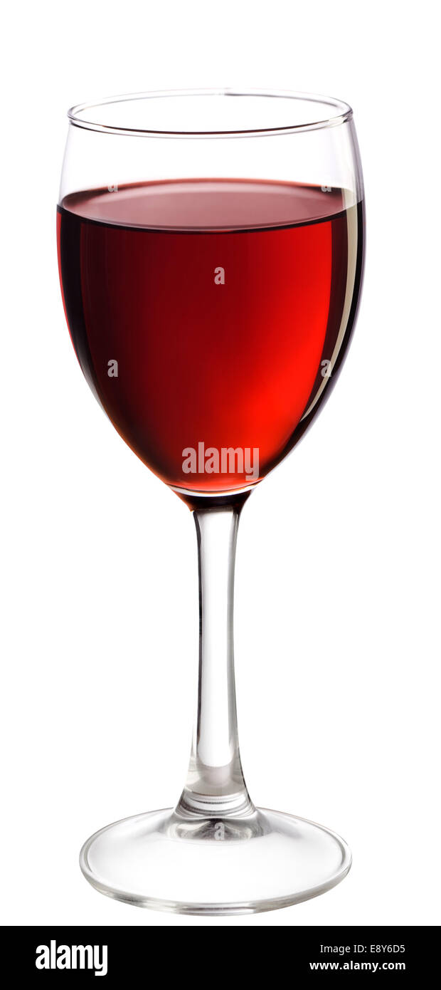 Glass Of Red Wine Stock Photo