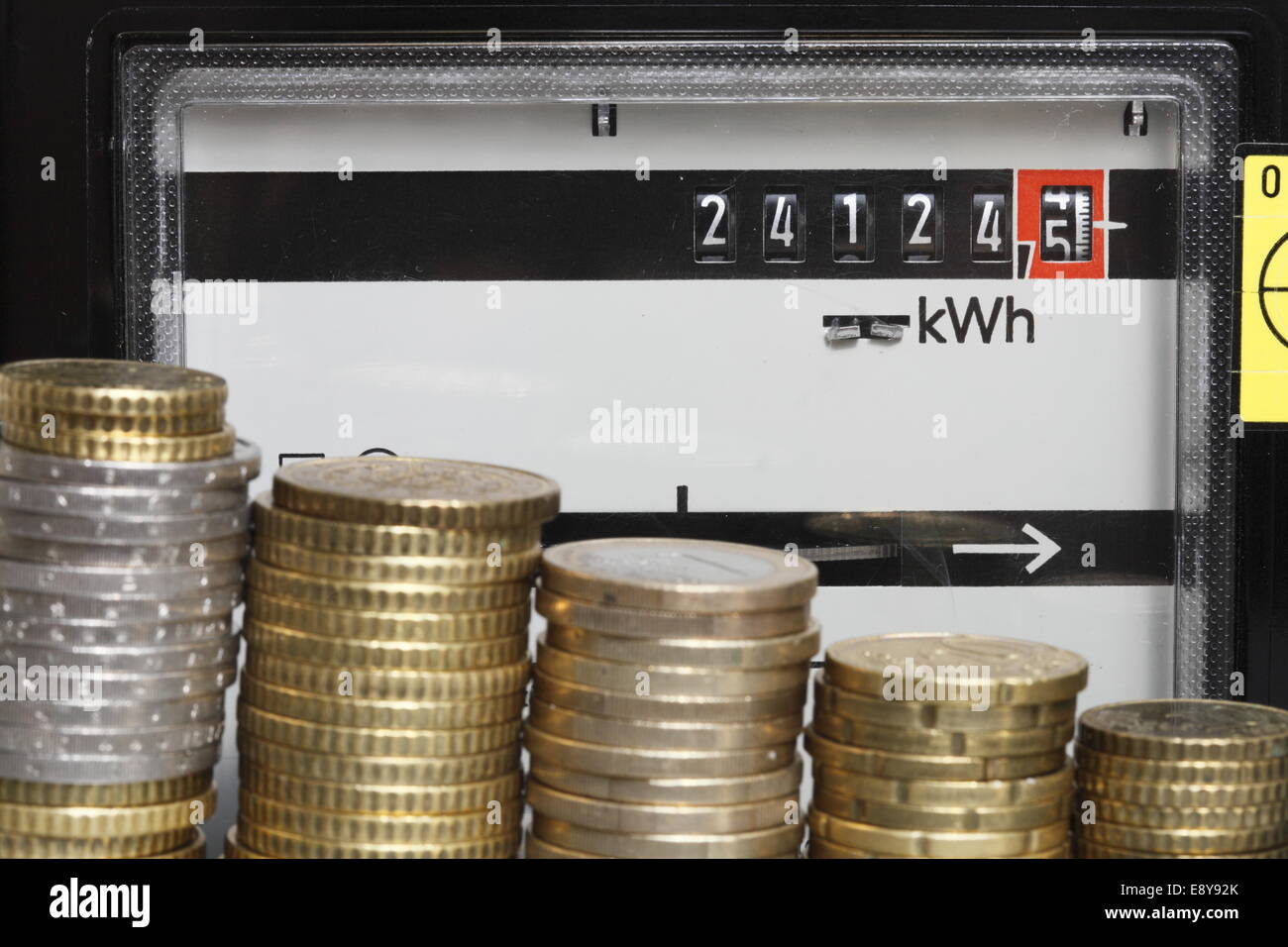 Kilowatt counter hires stock photography and images Alamy