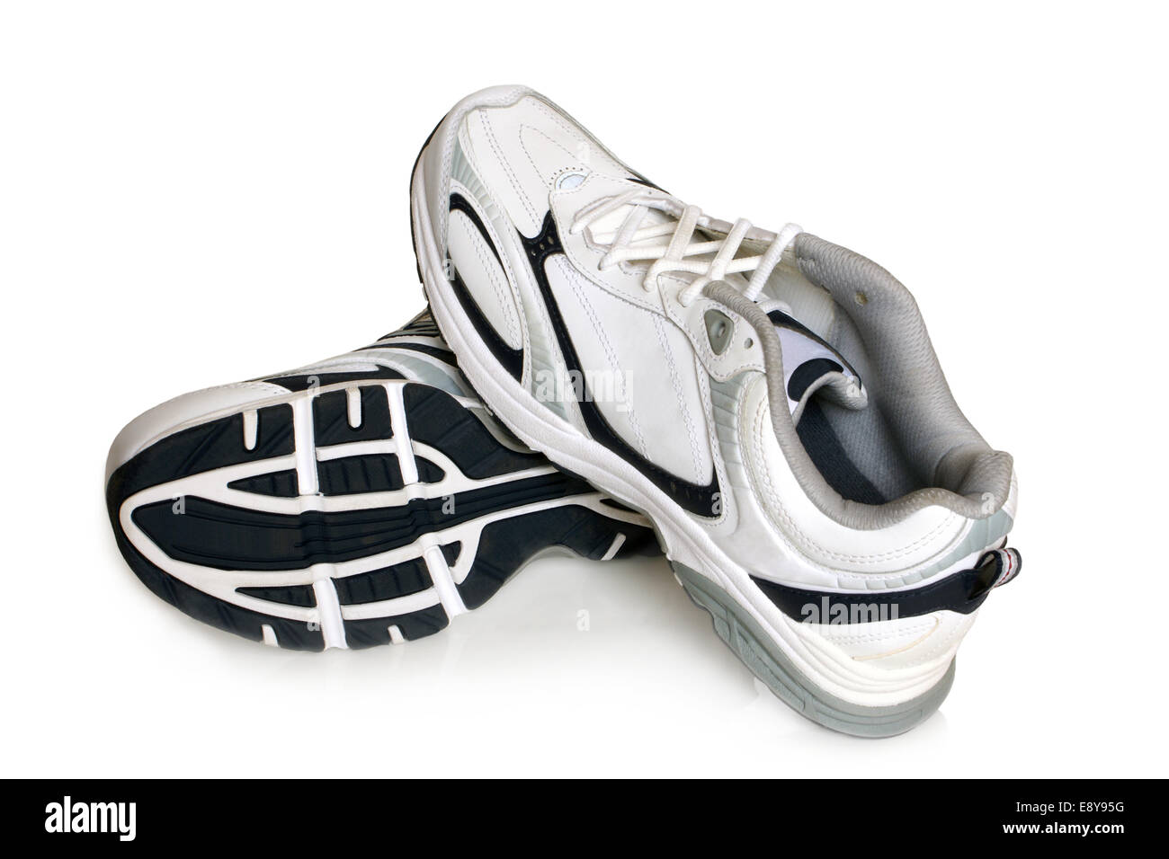 Sport shoes pair Stock Photo Alamy