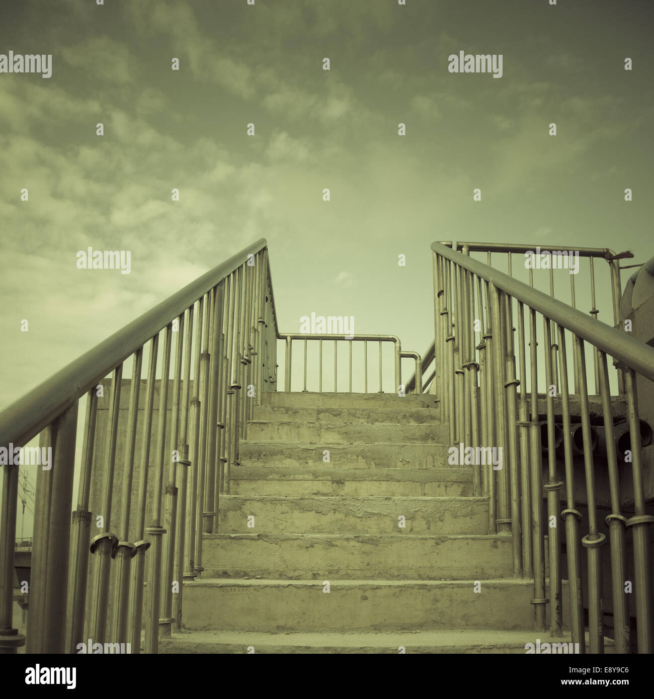 Golden steps to heaven hi-res stock photography and images - Alamy