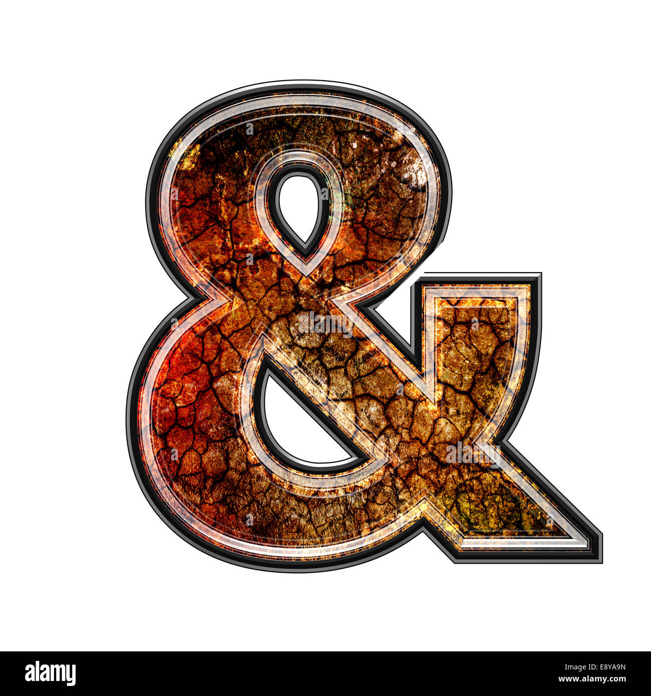 3d sign with grunge texture Stock Photo - Alamy