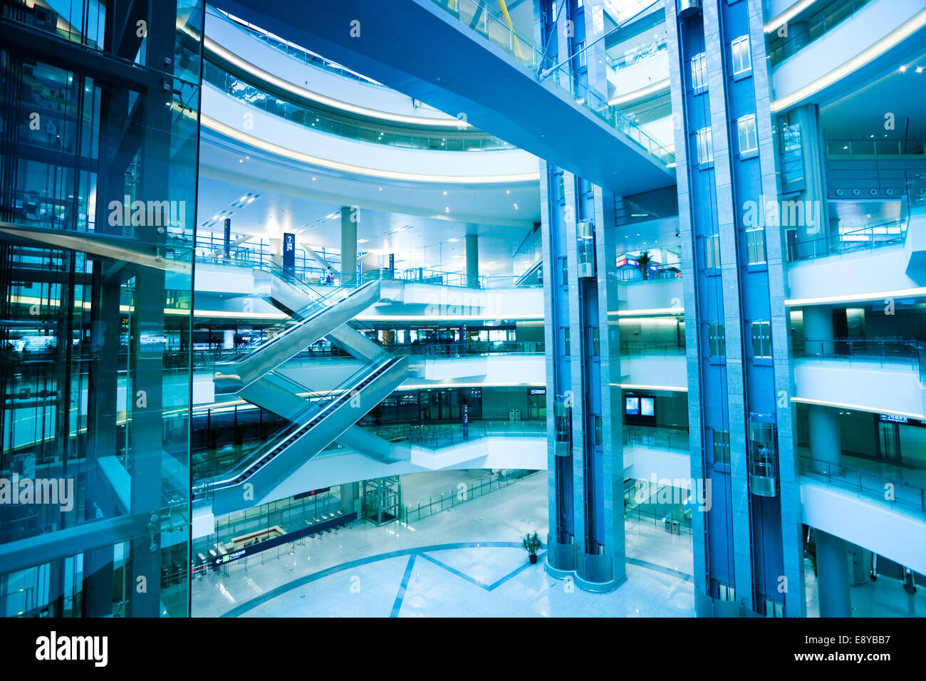 interior of modern building Stock Photo - Alamy