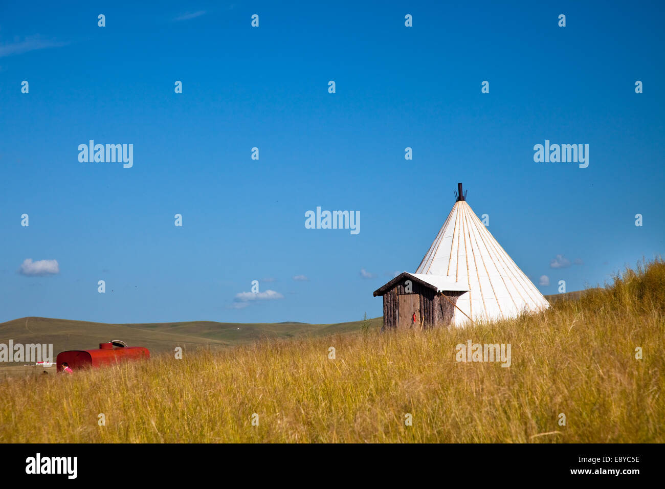 yurt Stock Photo