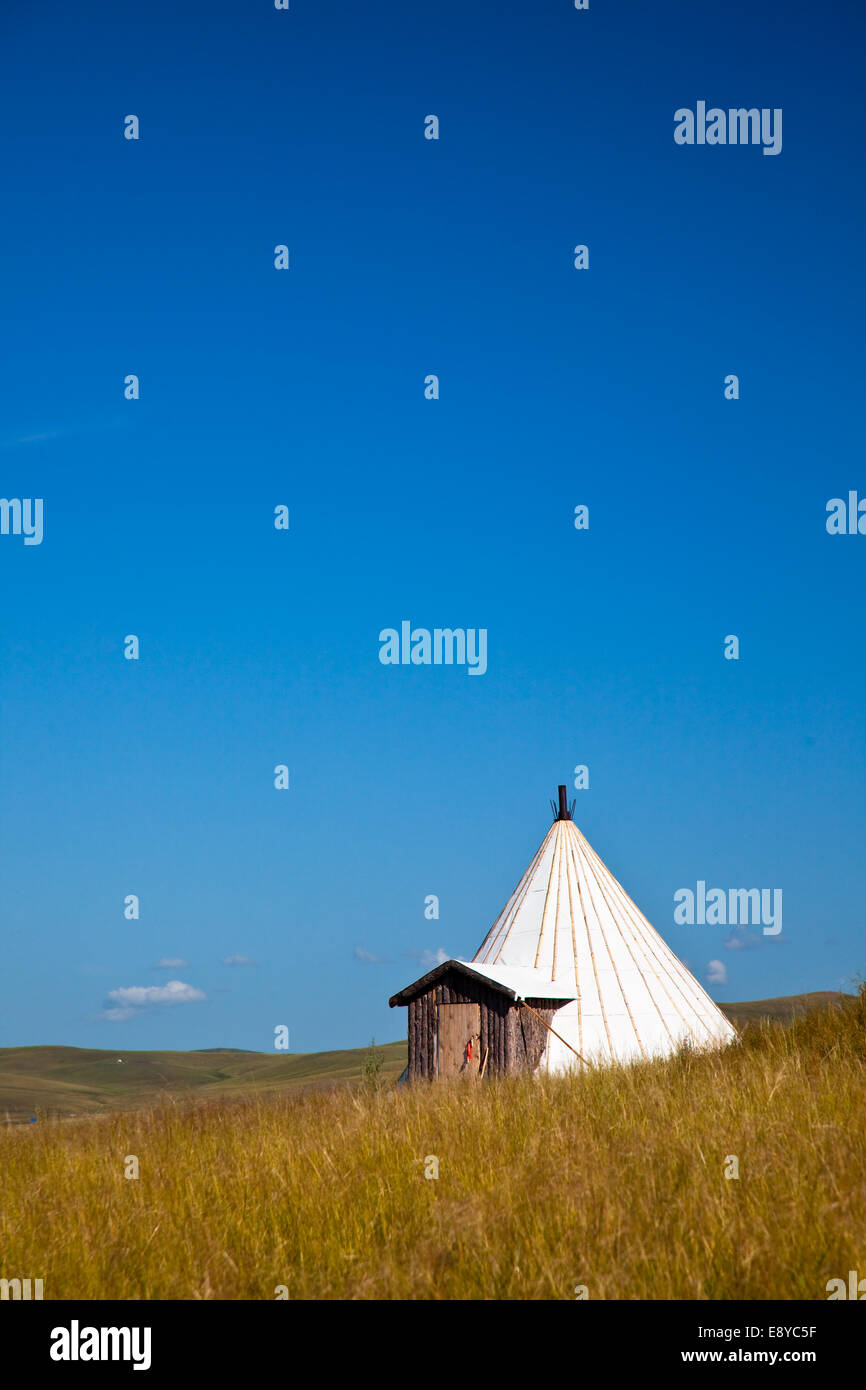 yurt Stock Photo