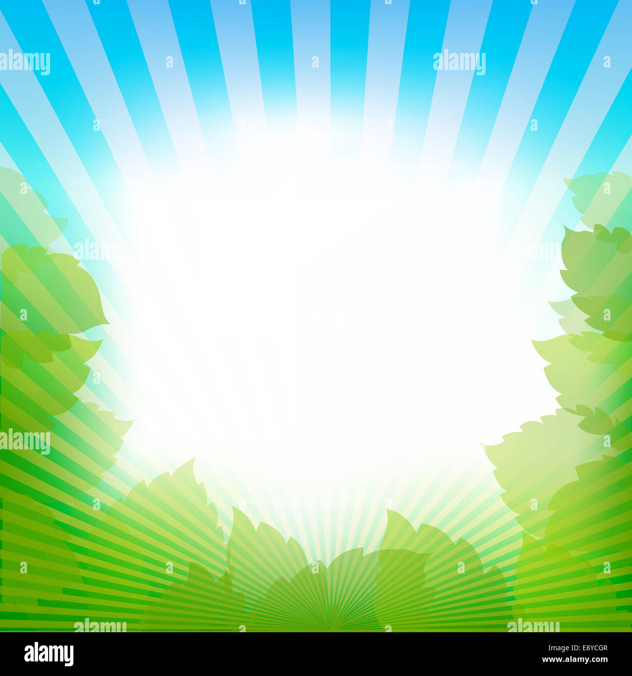 Abstract Nature Frame Background Stock Photo - Alamy