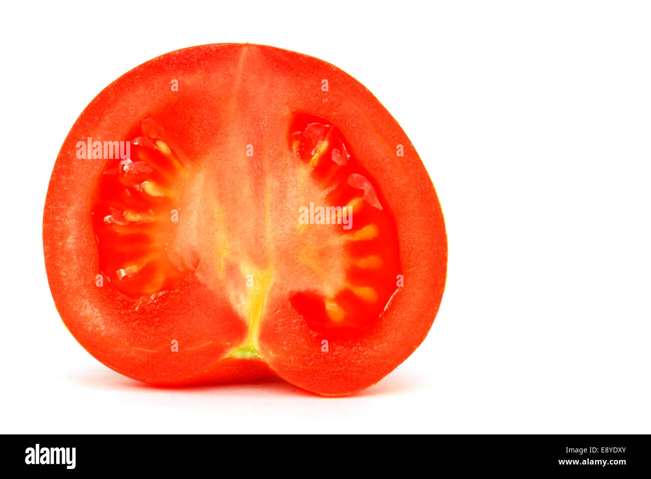 Half cut tomato Stock Photo Alamy