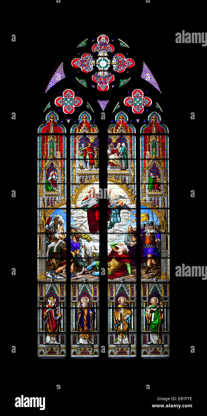 Church Windows Color Simple Sun church window color hi-res stock photography and images - Alamy