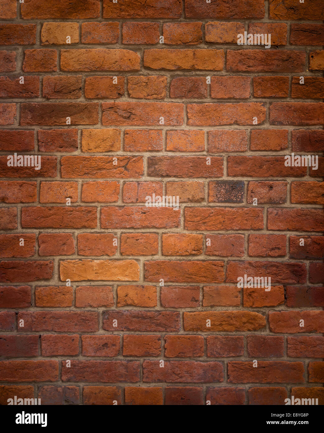 Dark orange brick patterns hi-res stock photography and images - Alamy