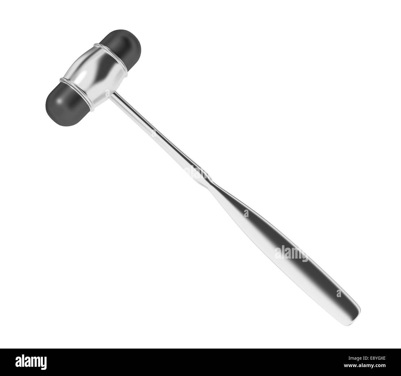 medical hammer on white background Stock Photo Alamy
