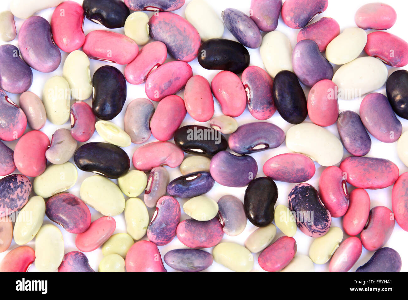 Multicolored kidney beans Stock Photo Alamy