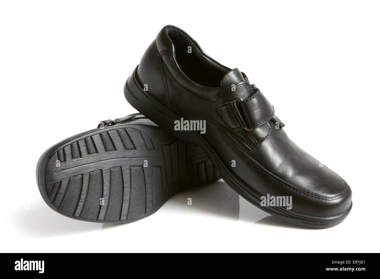 Black shoes Stock Photo