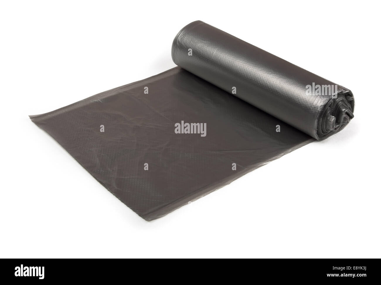 Roll of garbage bags Stock Photo Alamy