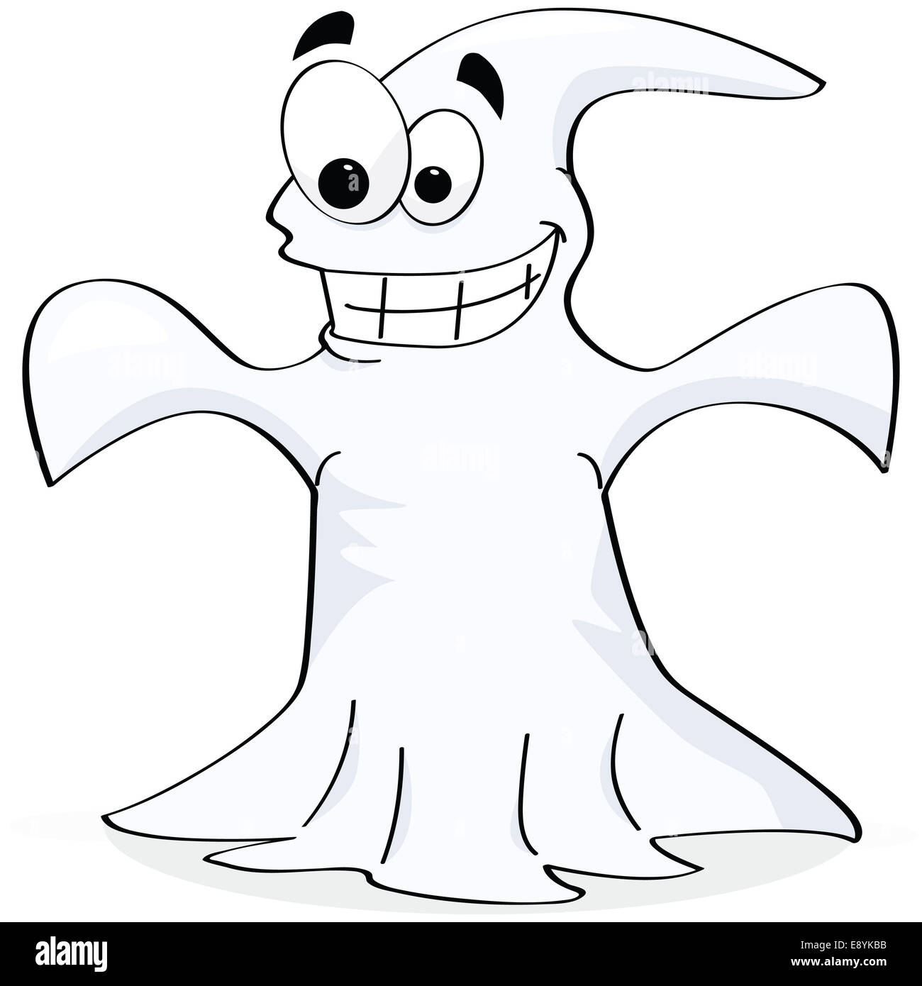 Cartoon ghost hi-res stock photography and images - Alamy