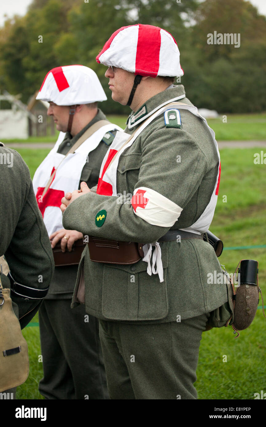 german soldier soldiers ww2 military reenactor reenactment battle