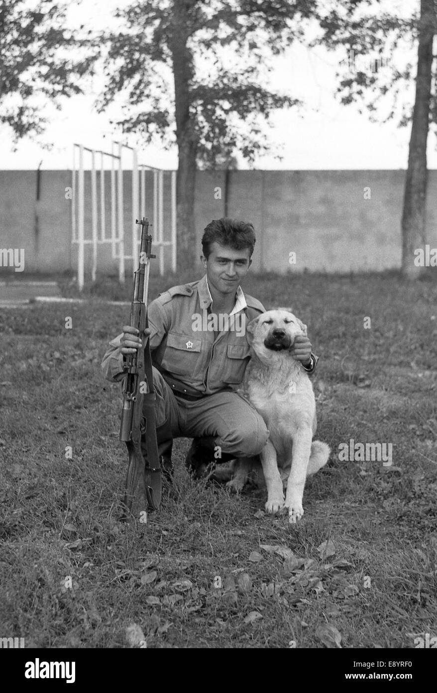 Russian soldier dog hi-res stock photography and images - Alamy