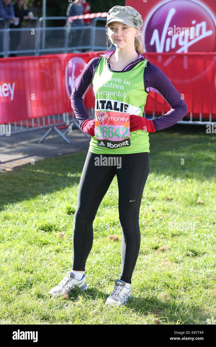 Virgin Money London Marathon Featuring Natalie Dormer Where Stock