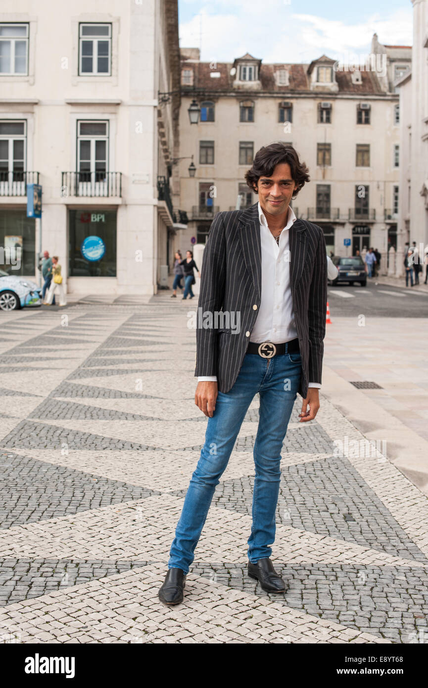 Alexandre Alves Ferreira arriving at the Michal Szulc Spring/Summer ...
