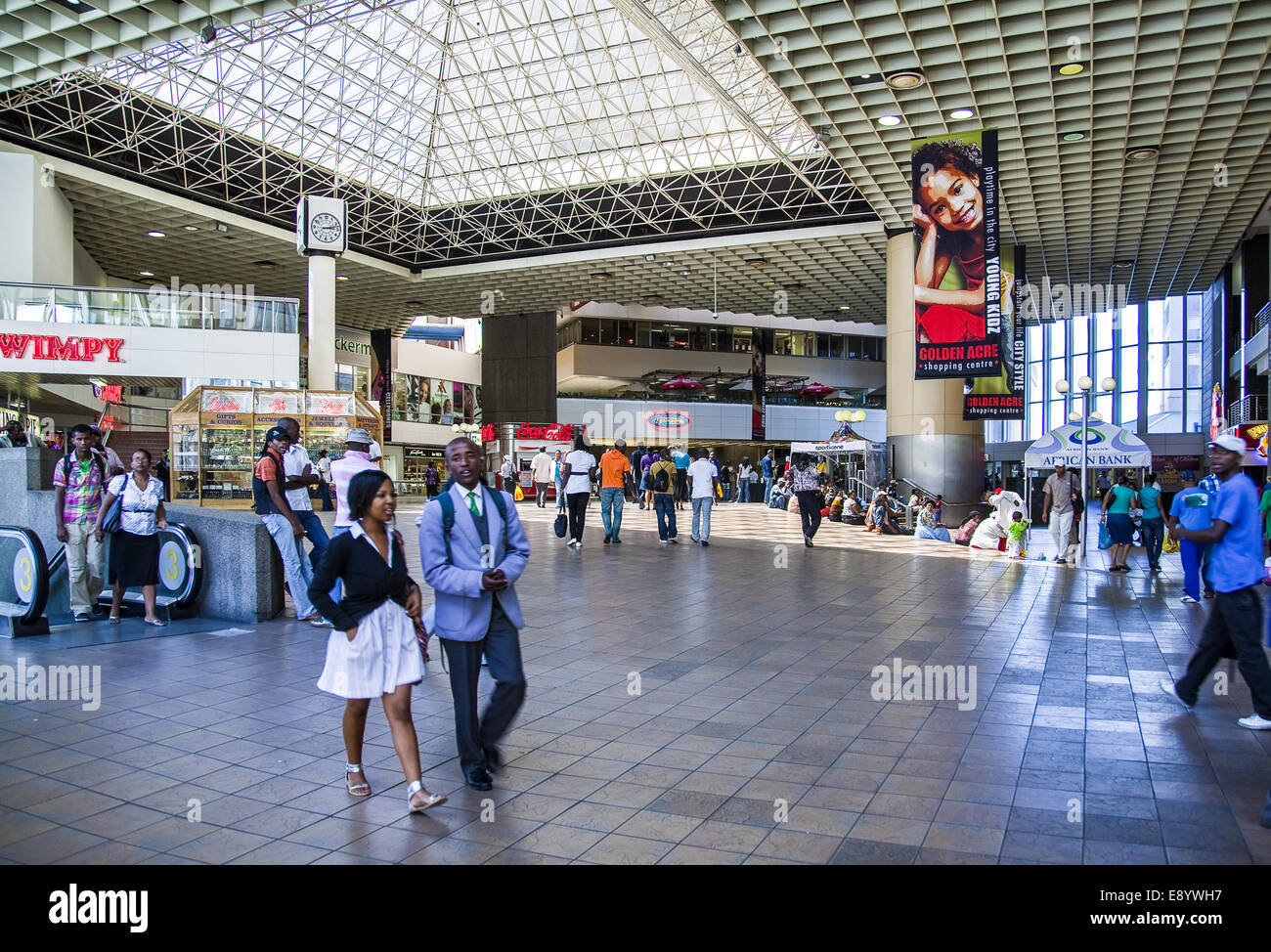 South Africa, Cape town,the Golden Acre shopping center Stock Photo Alamy