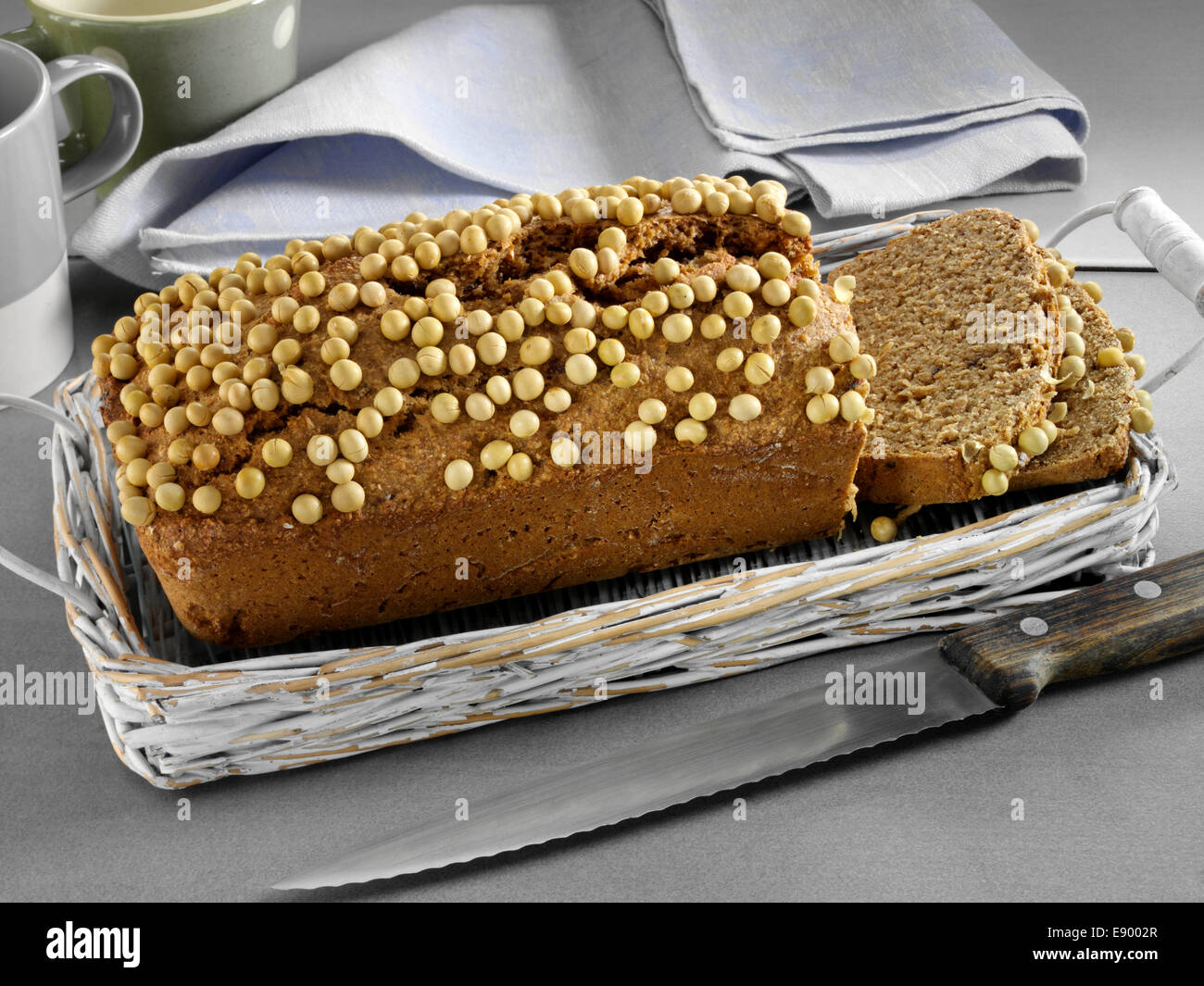 Banana bread Stock Photo