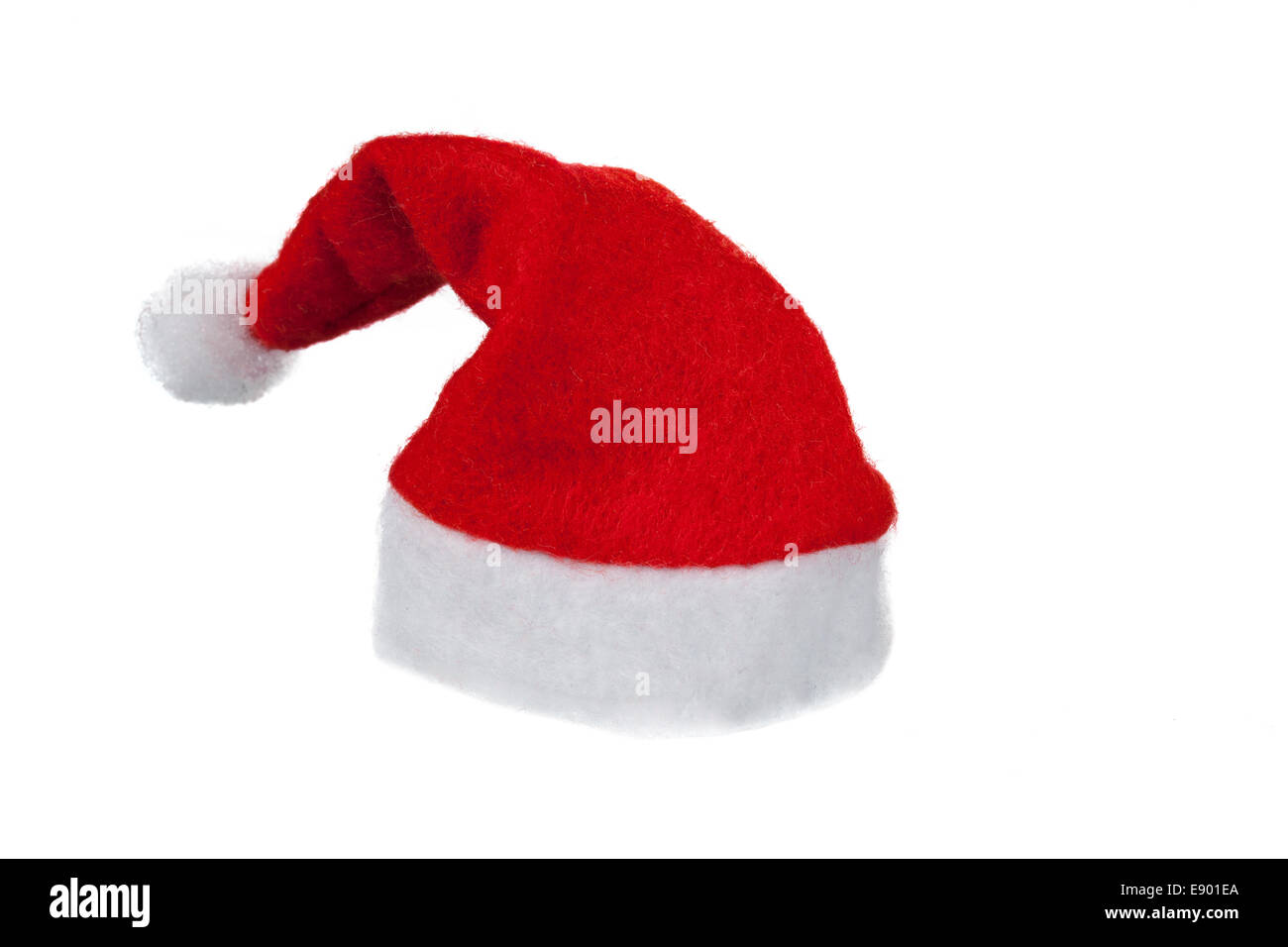 Santa hat isolated on white background Stock Photo - Alamy