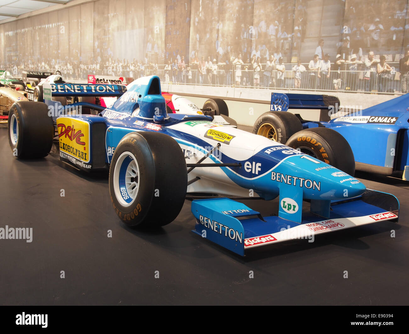 1995 renault bi95 benetton hi-res stock photography and images - Alamy