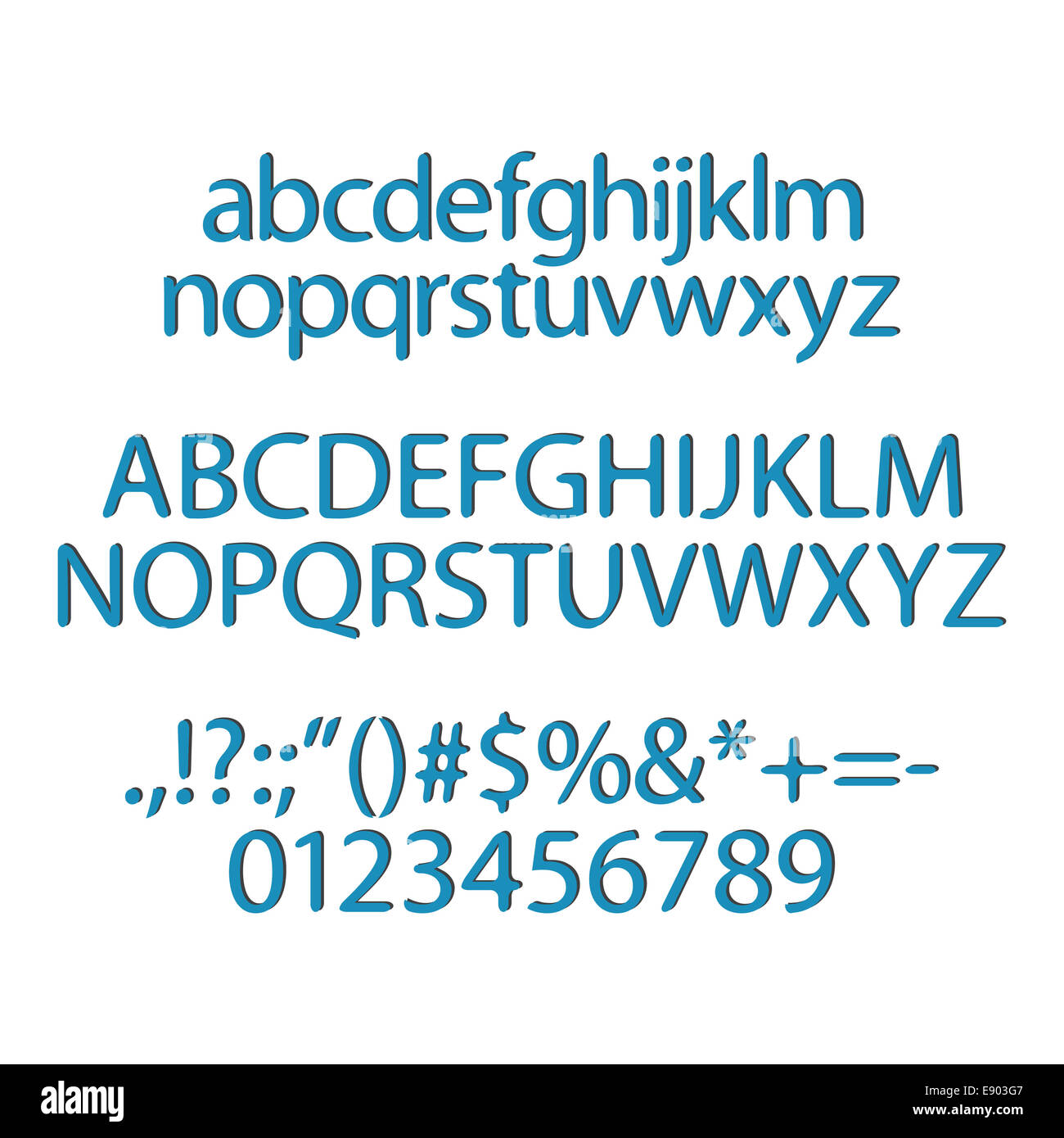 English Alphabet Numbers And Symbols Royalty Free Vector, 45% OFF