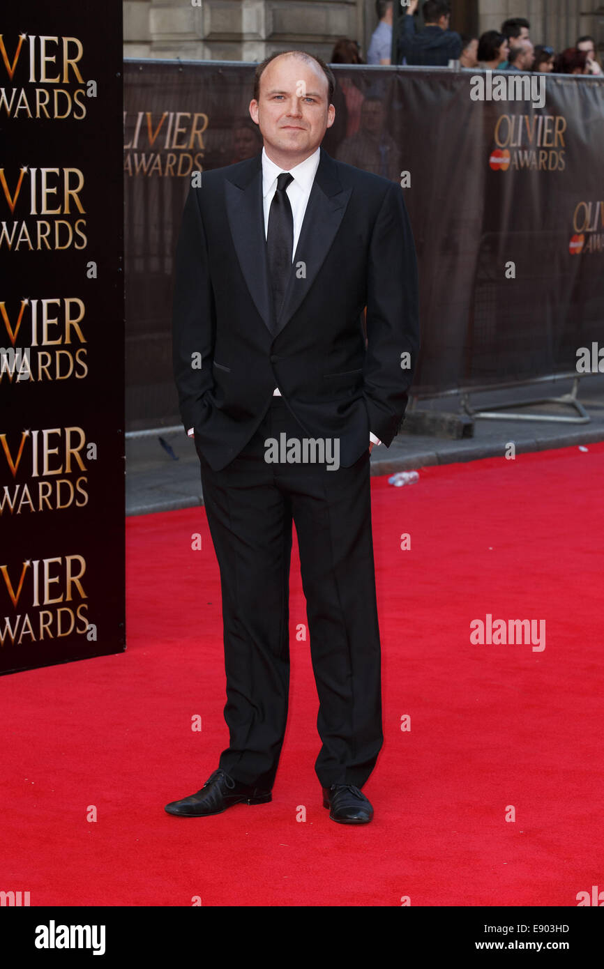 The Olivier Awards 2014 with MasterCard held at the Royal Opera House - Arrivals  Featuring: Rory Kinnear Where: London, United Kingdom When: 13 Apr 2014 Stock Photo