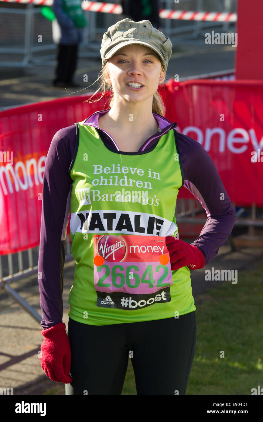 Virgin Money London Marathon Celebrity Sightings Featuring Stock