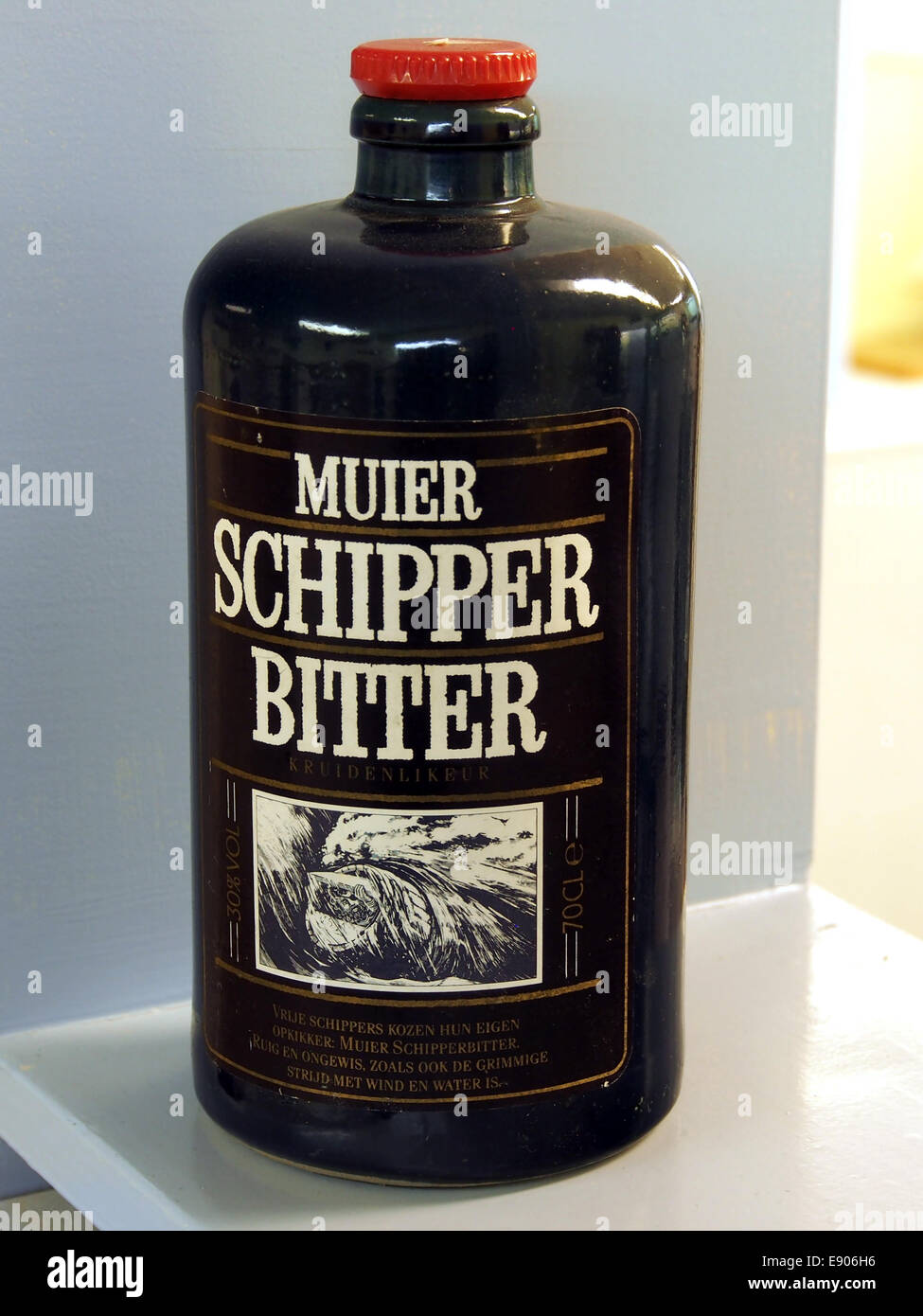 Muier Schipper Bitter, an iconic Dutch bitter, displayed at the ...