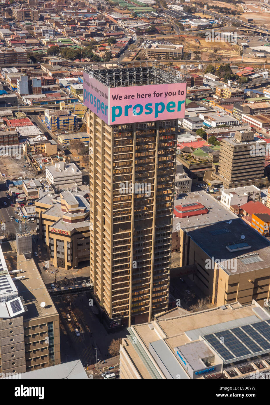 JOHANNESBURG, SOUTH AFRICA Skyscraper in central business district