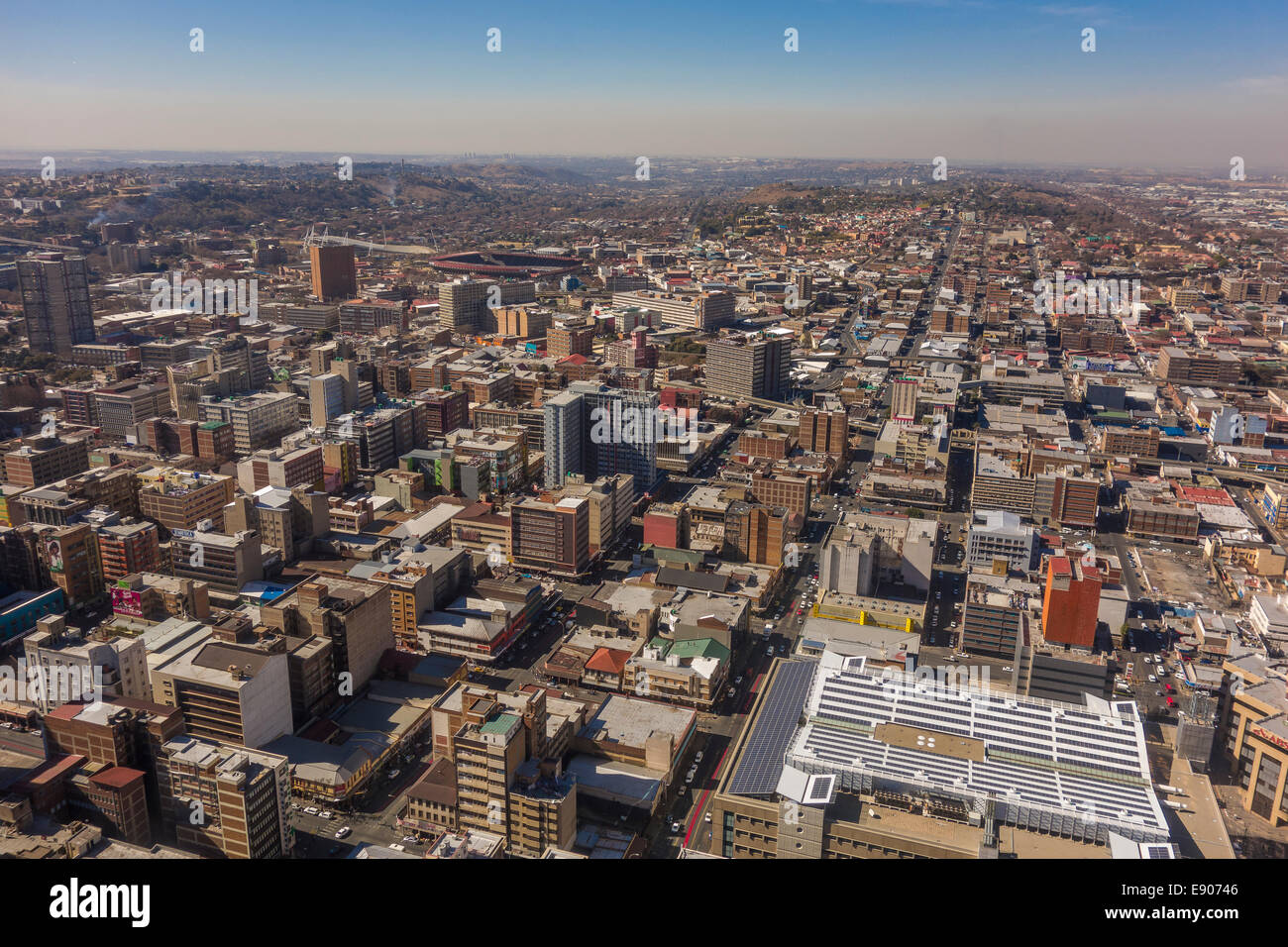 JOHANNESBURG, SOUTH AFRICA Skyscrapers and buildings in central