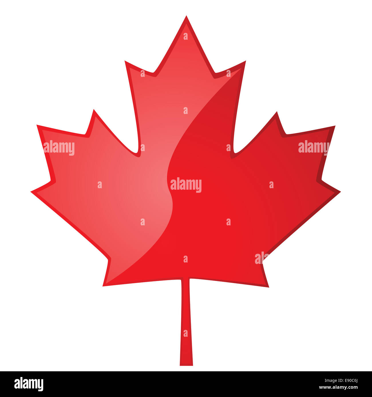 Graphic maple leaf hi-res stock photography and images - Alamy