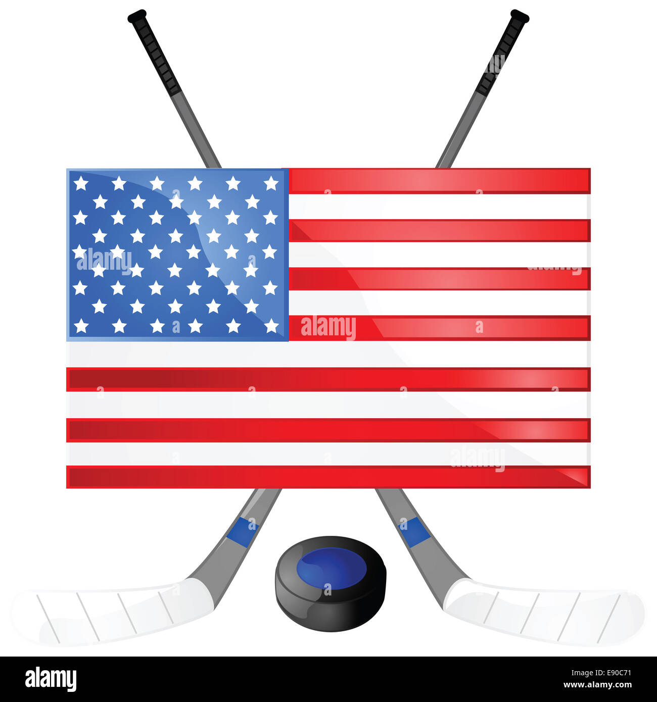 Team usa hockey Cut Out Stock Images & Pictures - Alamy
