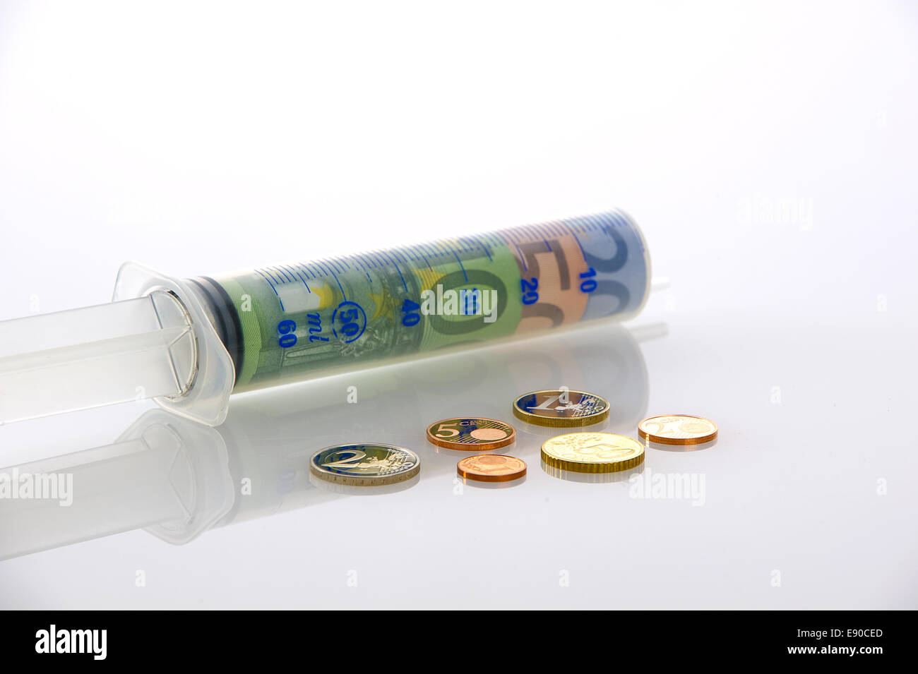 Symboldbild health care costs Stock Photo