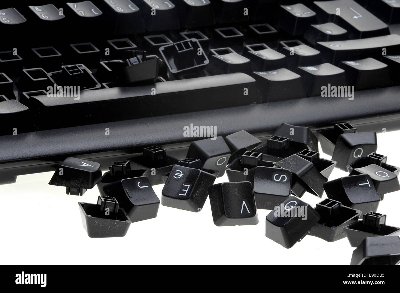 Outdated Keyboard Alte rechner hi-res stock photography and images - Alamy