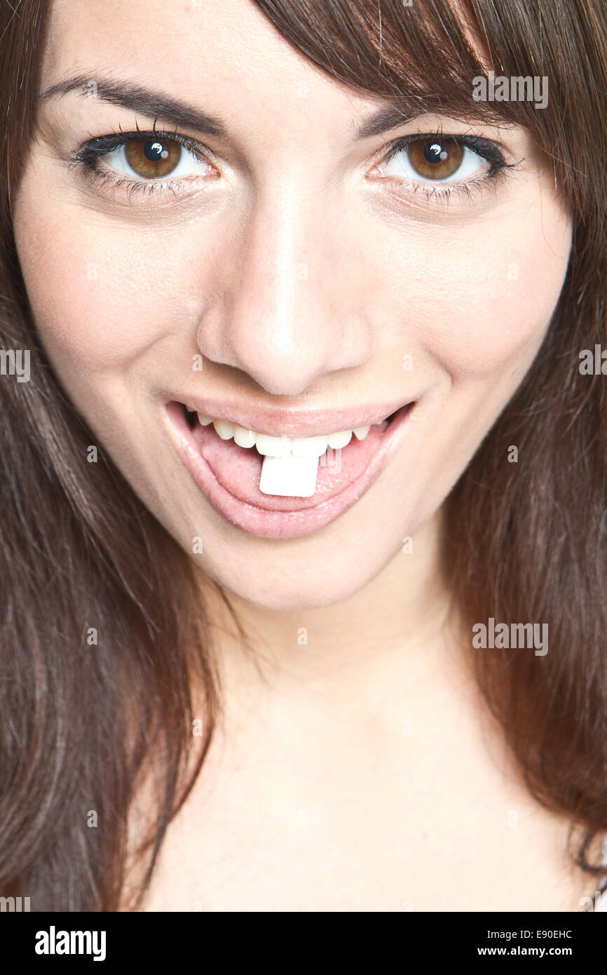 Zunge beissen hires stock photography and images Alamy