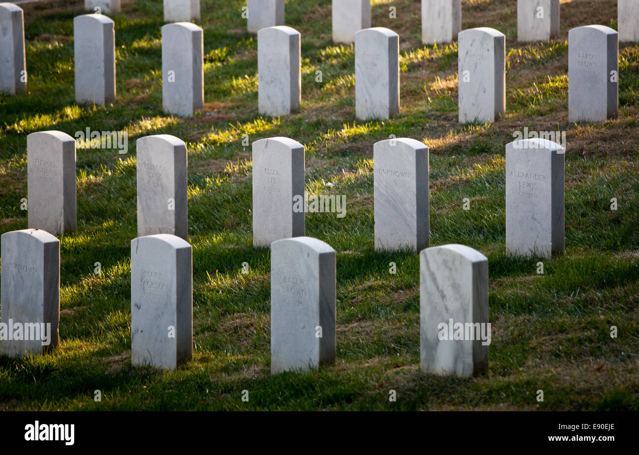 White grave stones hires stock photography and images Alamy