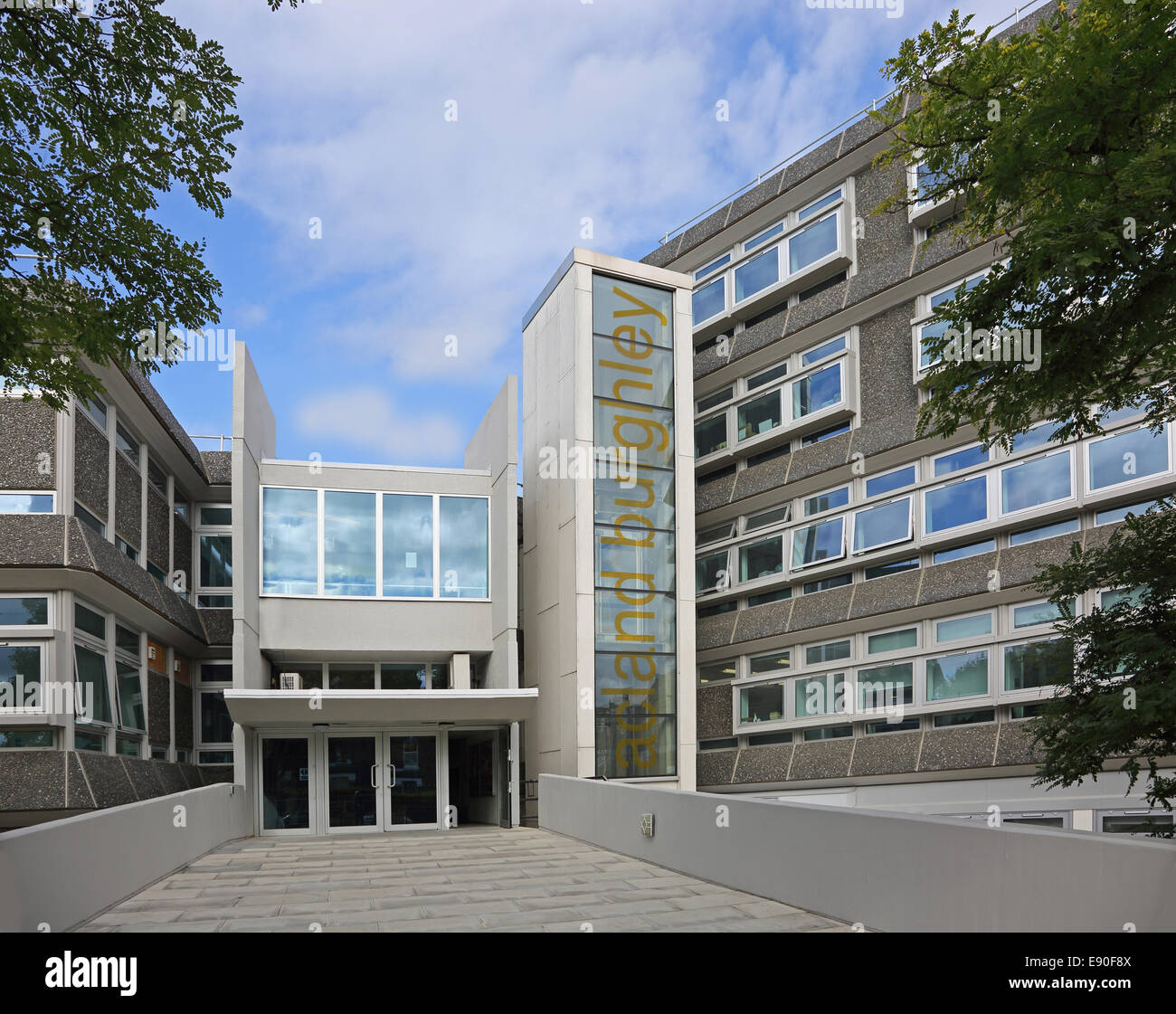 Acland Burghley School in North London. A newly refurbished 1960