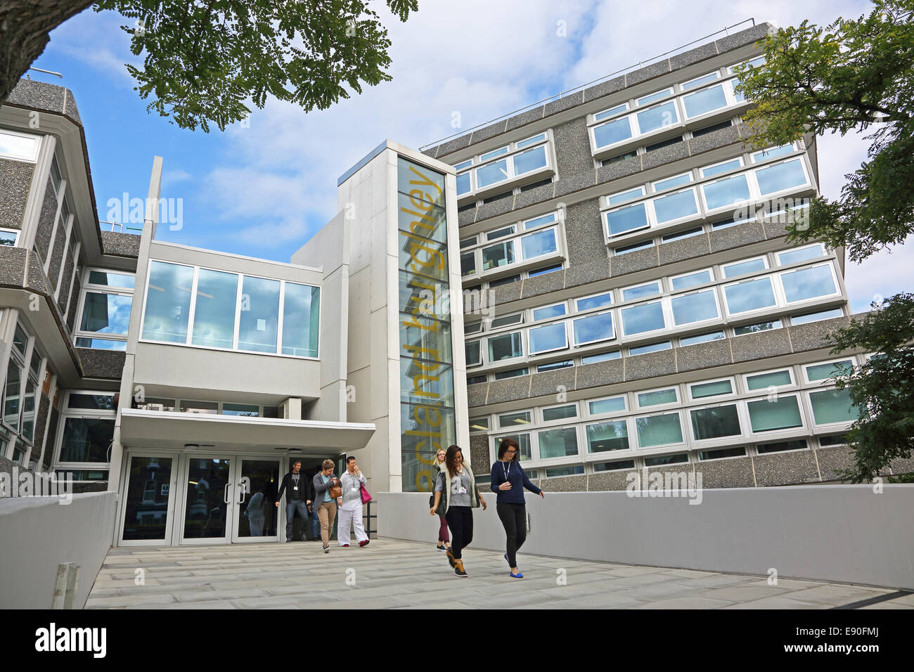 Acland Burghley School in North London. A newly refurbished 1960