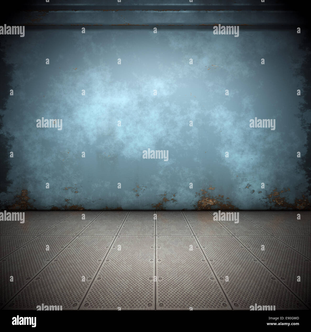 Brown grunge metal plate armour hi-res stock photography and images - Alamy