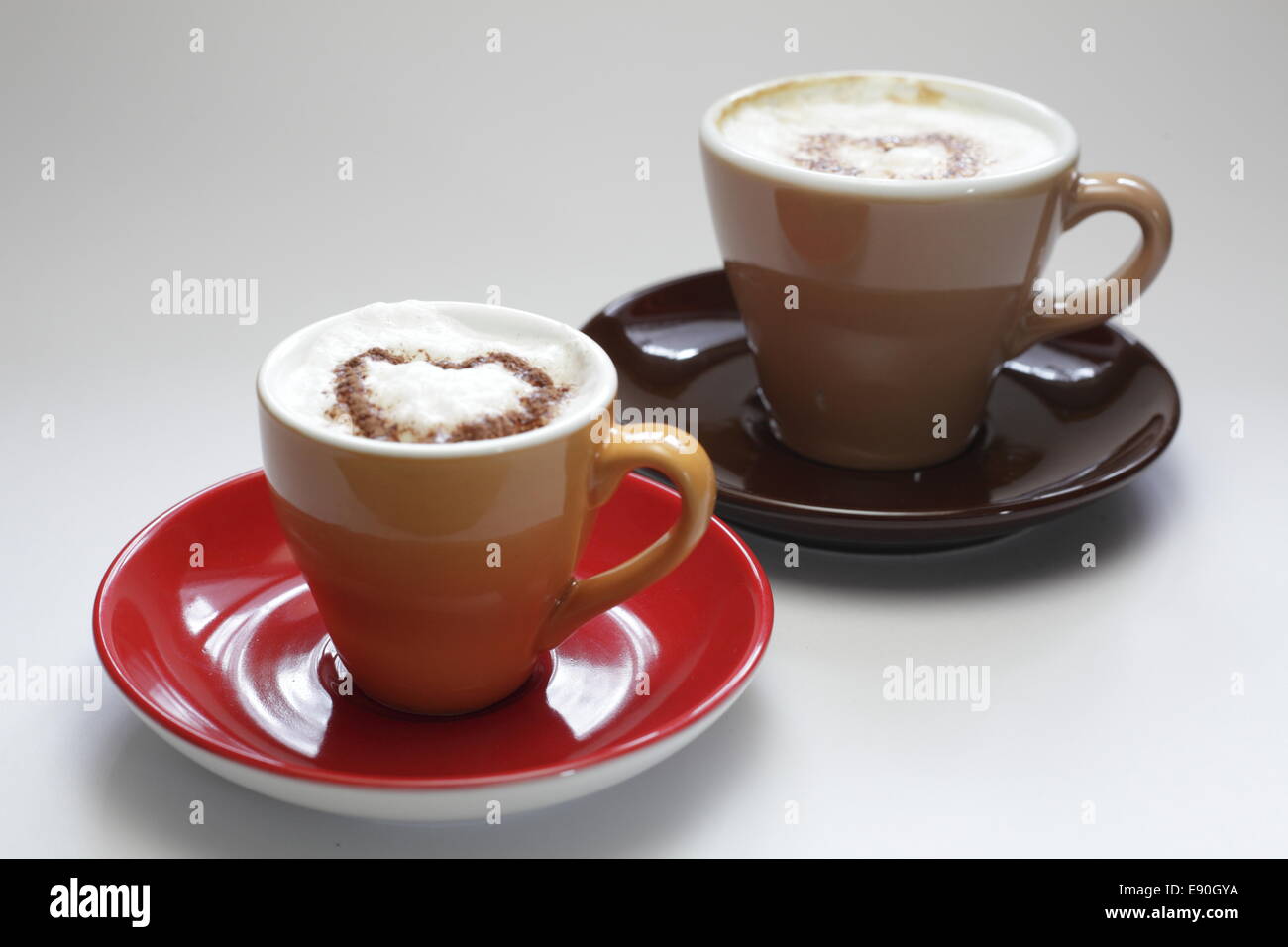 Coffee mugs Stock Photo