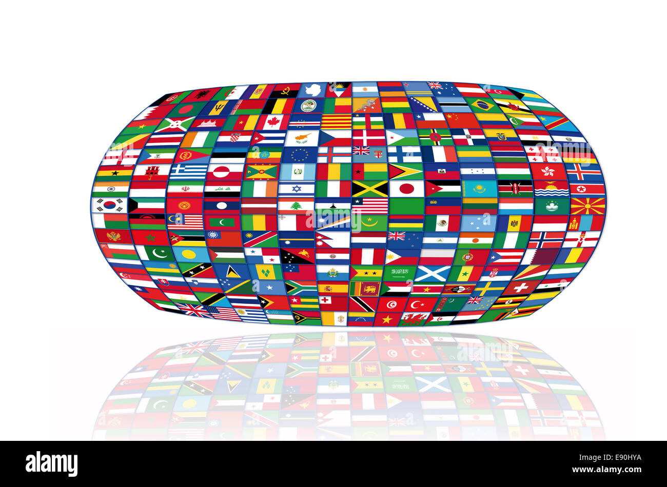 World of Flags Stock Photo - Alamy