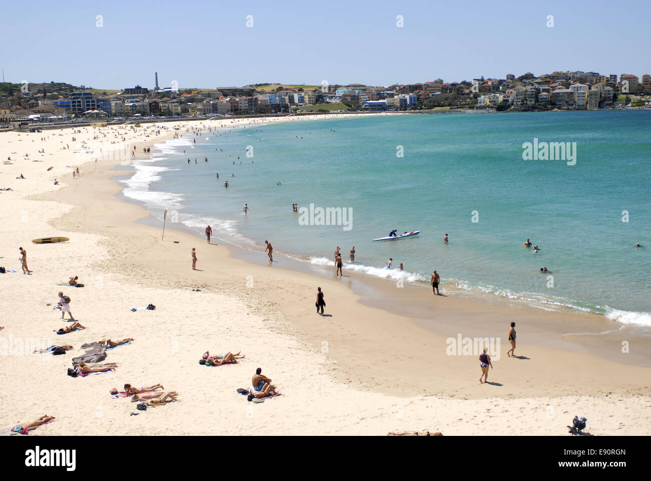 Bondi Beach in Sydney, Australia Stock Photo