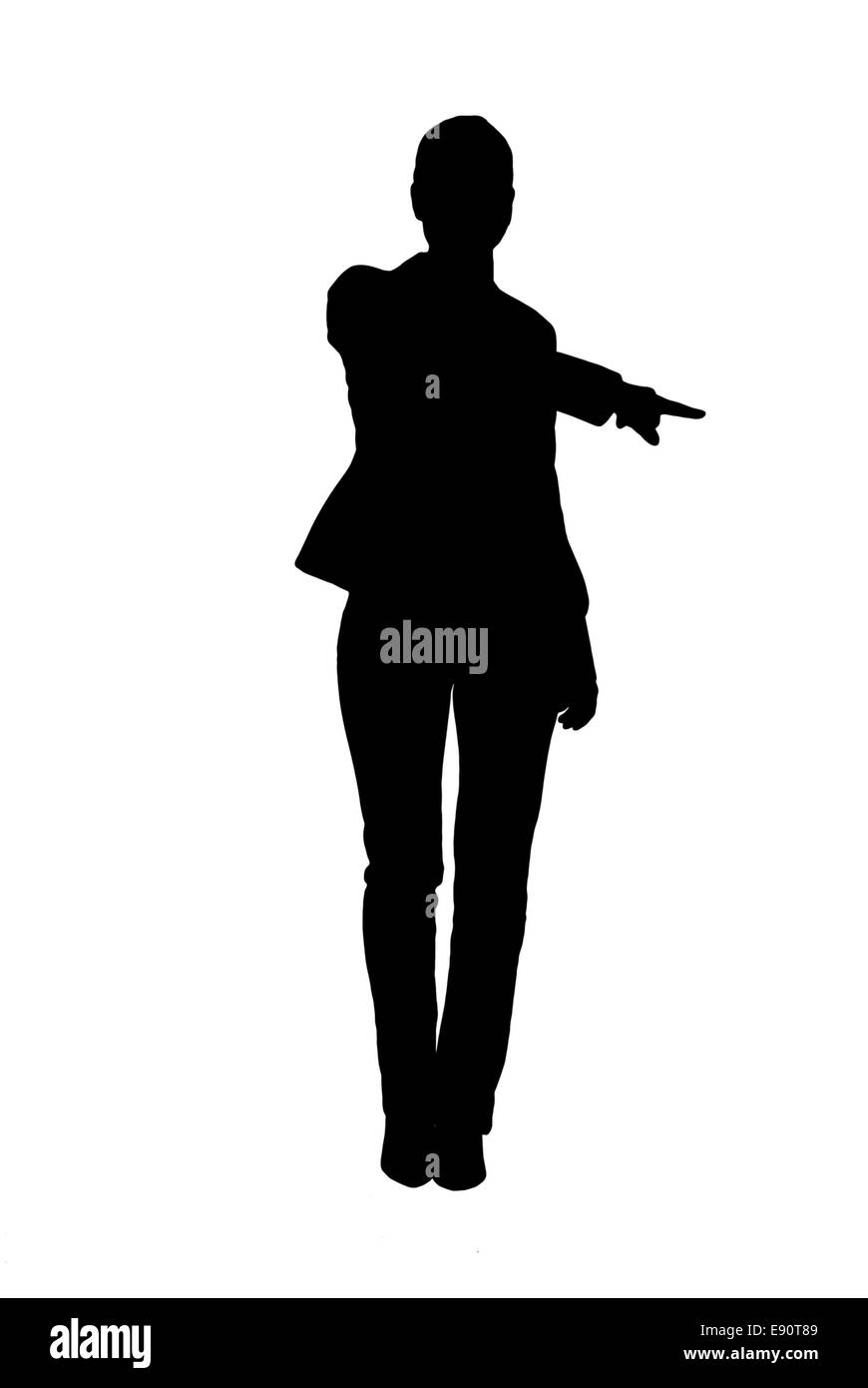 Abbildung silhouette hi-res stock photography and images - Alamy